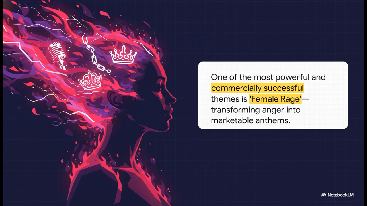 Female Rage Theme Art